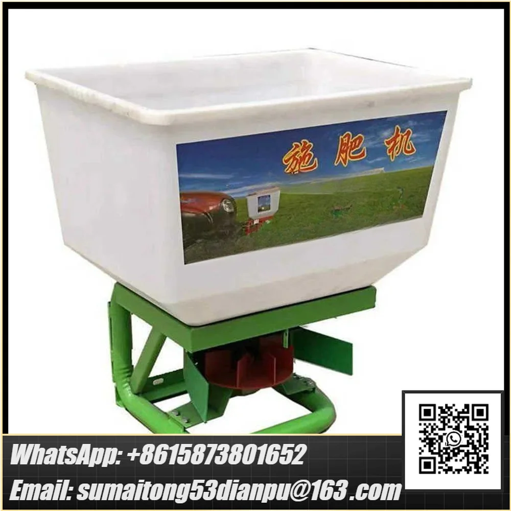 Agricultural fertilizer spreader Seeding machine 12V-48V-72V Electric fertilizer spreader applicator Sprinkle snow melt