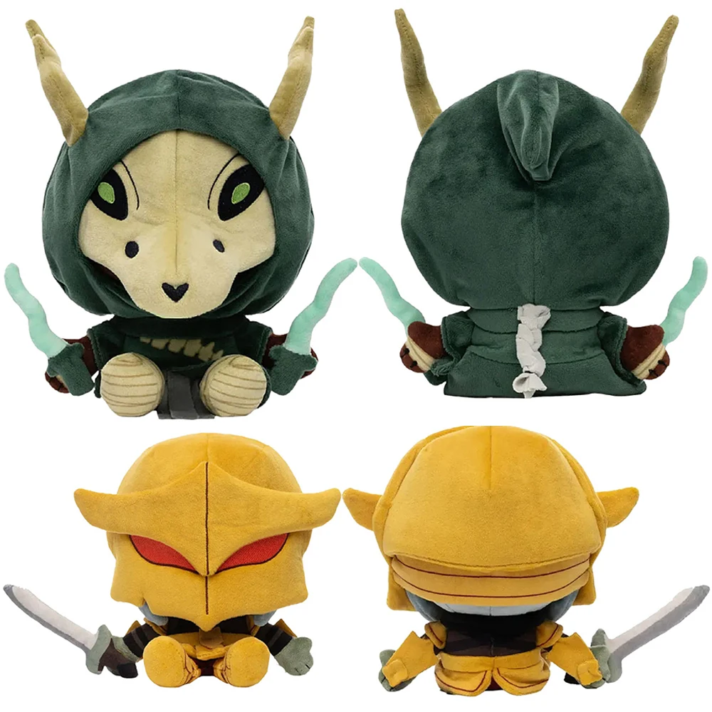 

Плюшевая кукла-персонаж Silent Ironclad из игры Slay the Spire 2, милая мягкая хлопковая игрушка, модель Ironclad для декора комнаты