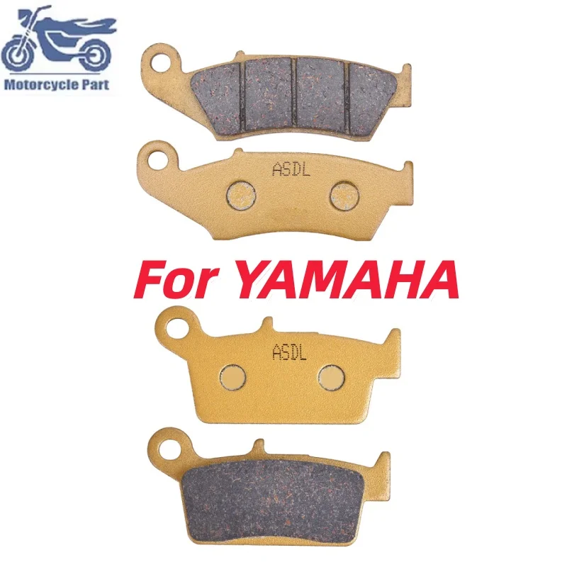 Motorcycle Front Rear Brake Pads Set For YAMAHA YZ125 1998-2002 WR250 2001 YZ250 WR400 YZ400 WR426 YZ426 YZ WR 125 250 400 426