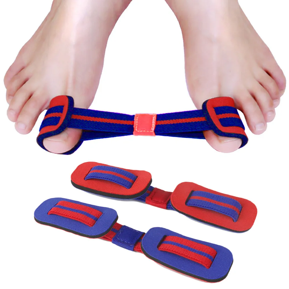 1PCS Big Toe Separator Training Tools Hallux Valgus Stretcher Bunion Corrector High Elasticity Belt Foot Care Tools Orthosis