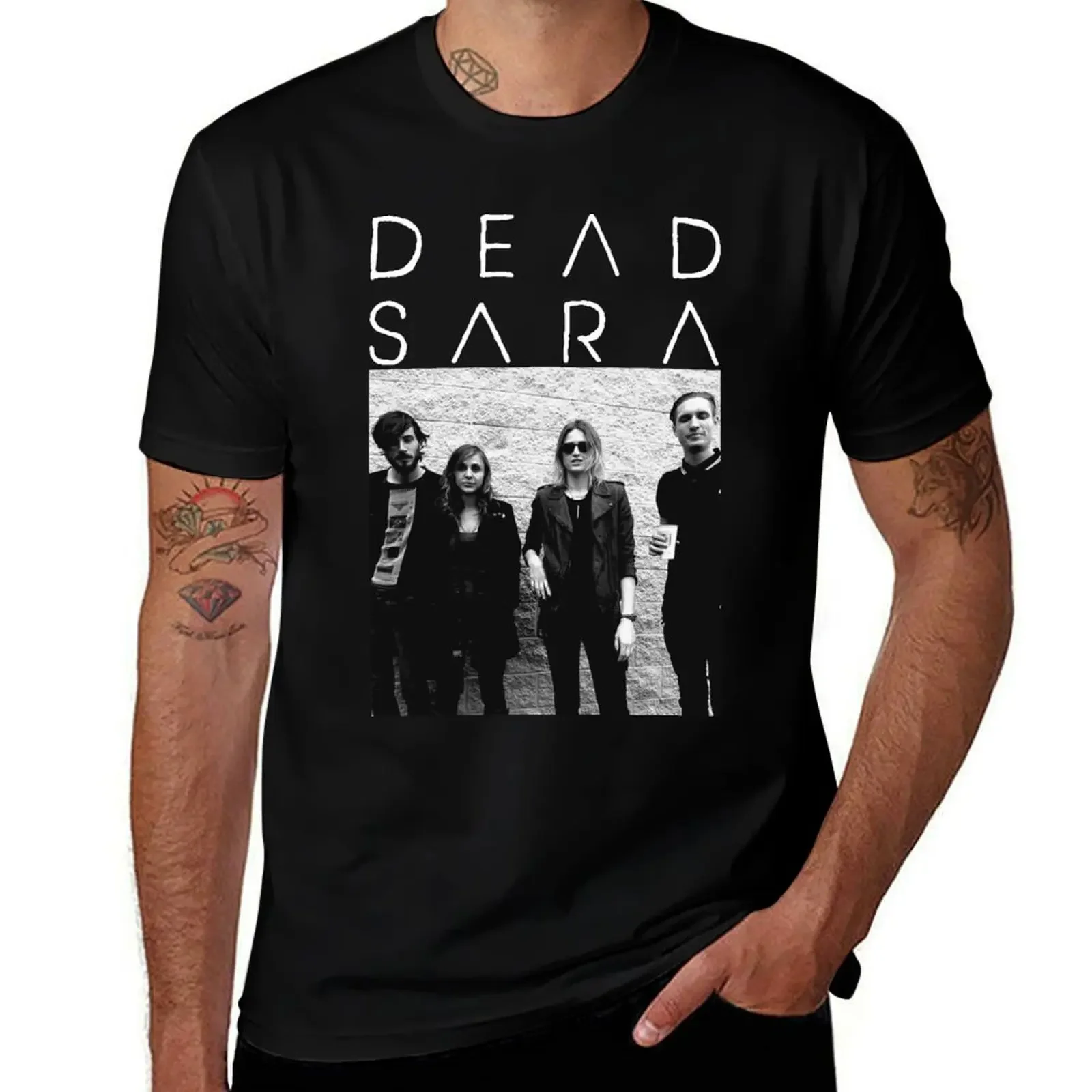 

DEAD SARA BAND T-Shirt Short sleeve tee anime stuff anime figures blacks plain white t shirts men 2025 new model