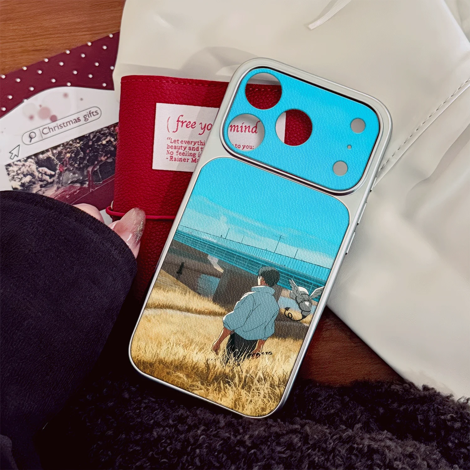 Étui de téléphone en cuir à mo - Phone Cases Near avis et prix