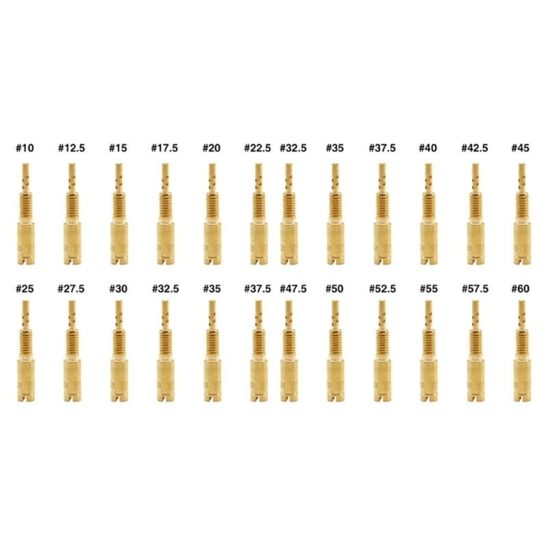 Carburetor Slow Jet Carb Metal Replacement 10 to 37.5/32.5Z to 60