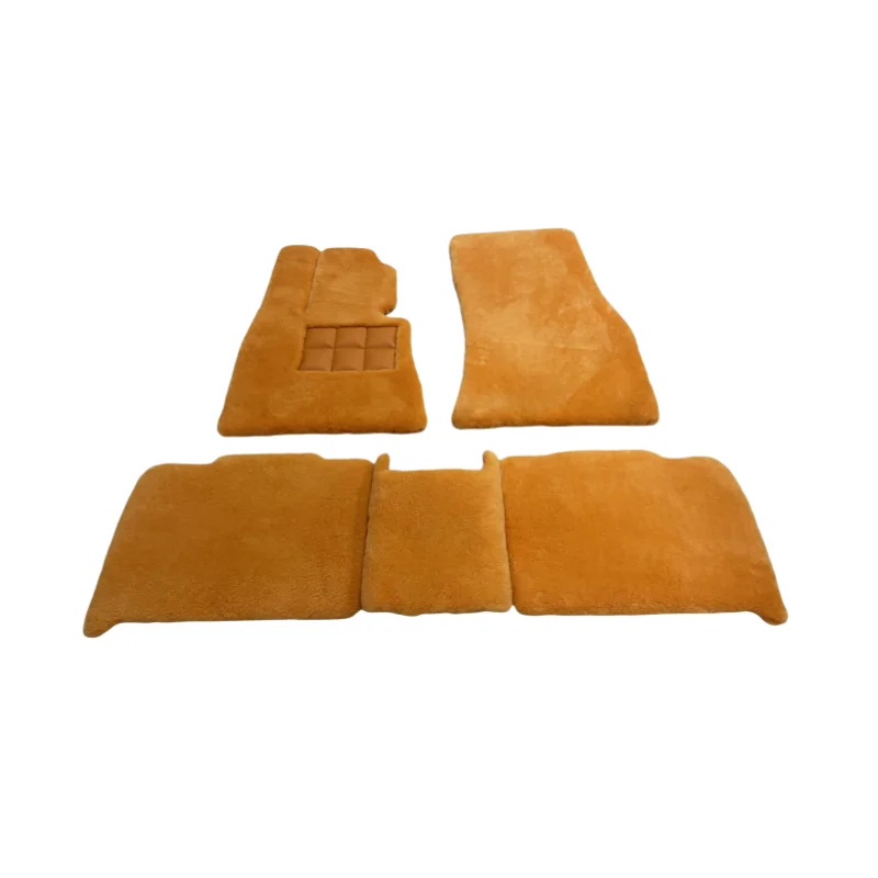 

OEM Luxury 100% Australian Wool Waterproof/Dustproof Non-slip Full Set Car Mats For Rolls-Royce Cullinan