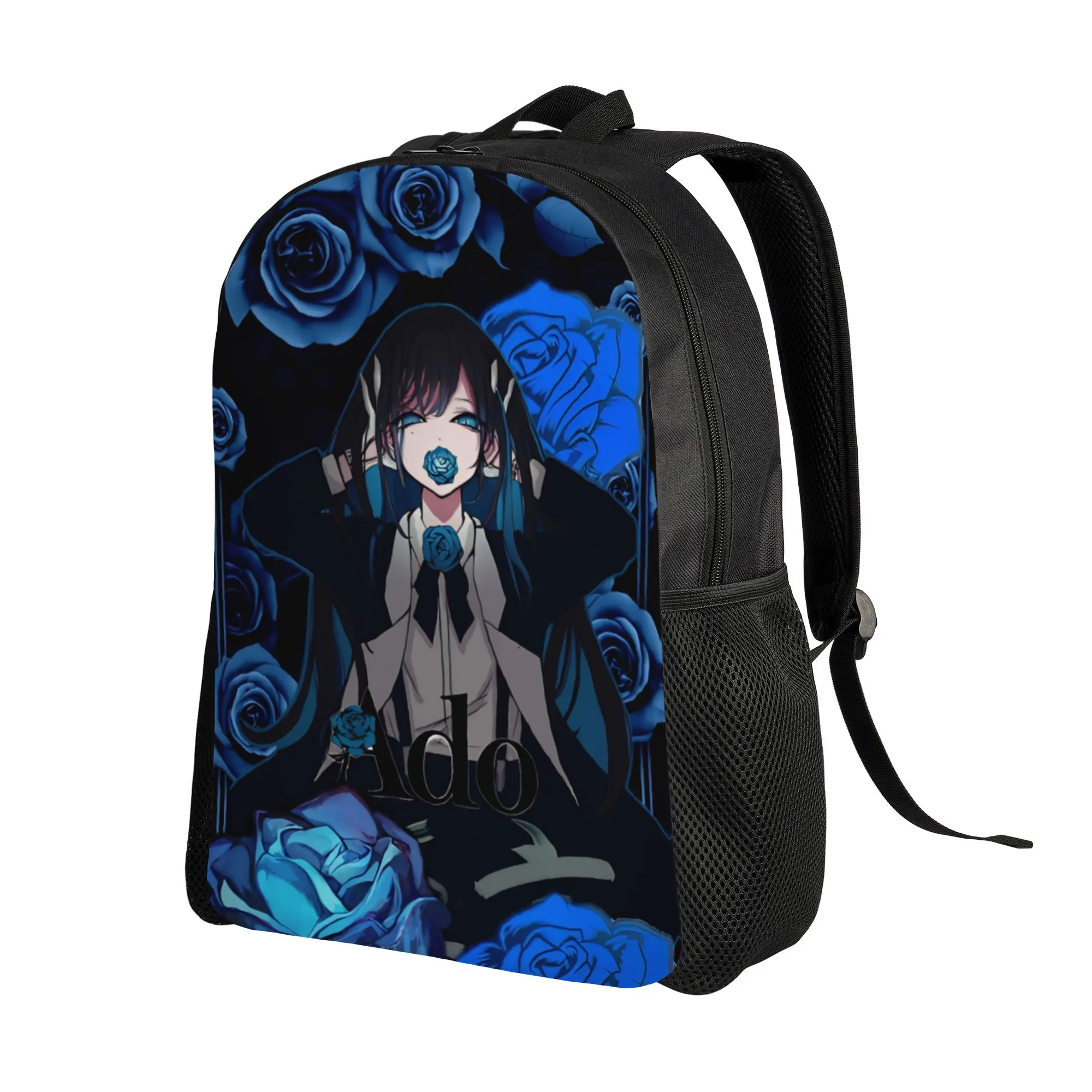 Cartoon    Ado  Cool Backpack Outdoor Student Hiking Travel  Daypack for Men Women College Canvas Bags