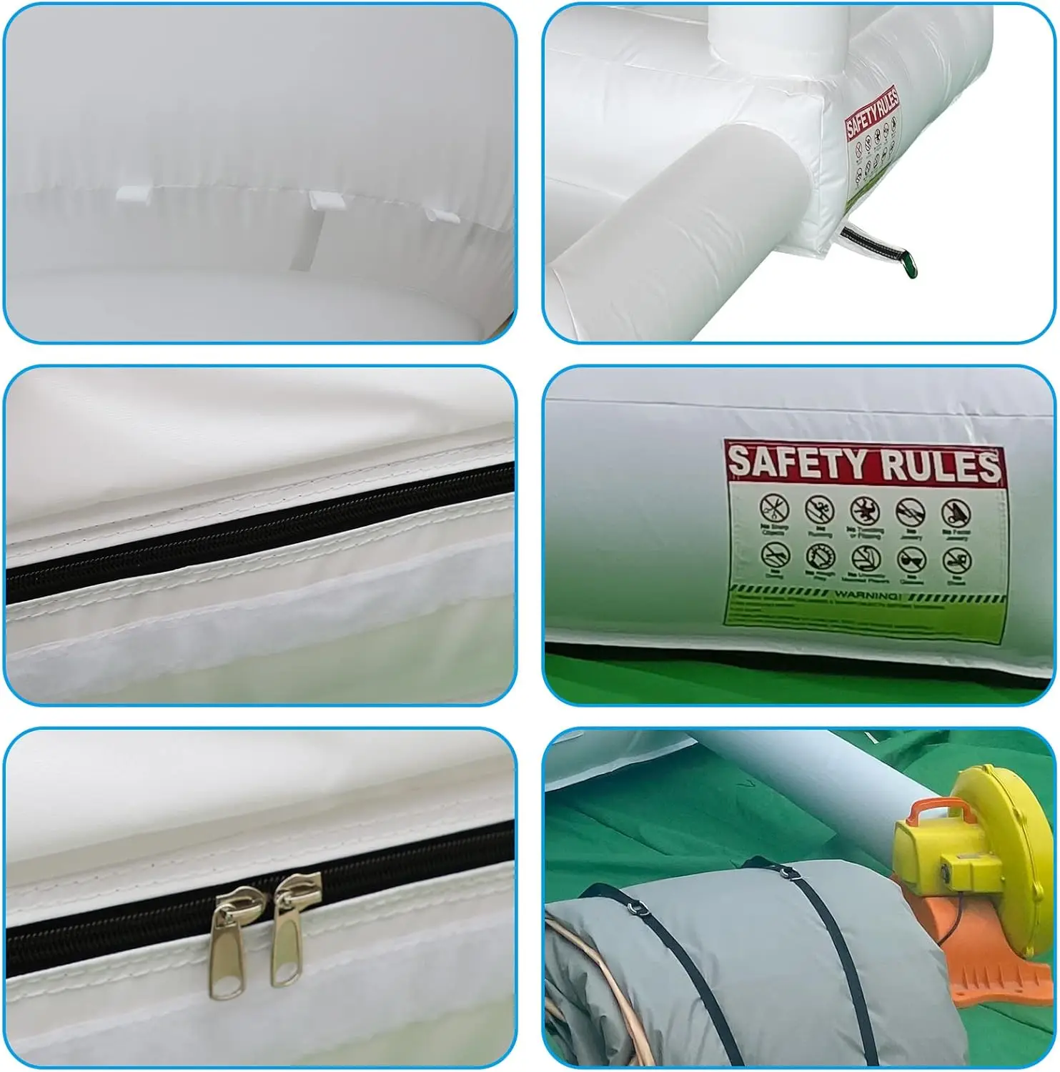 حديثا التجارية 10/13ft كبيرة نفخ البلوز نطاط القلعة الملونة ترتد منزل القلعة للأطفال البالغين حفل زفاف #5