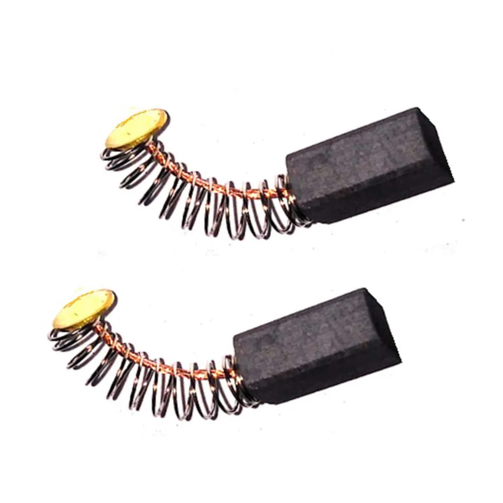 Spare Carbon brushes Workshop Replacement Electric drills Equipment For Power Tools Motor 2pcs Hot New Practical