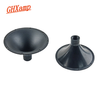 8 inch 205mm Round Plastic Horn Speaker Tweeter Accessories ABS 2PCS