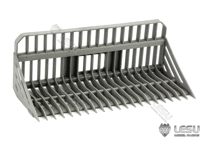 LESU 1/14 Hydraulisches Modellspielzeug Kompaktlader mit Metallsieblader Hochleistungs-RC-Baumaschine – Detail 2