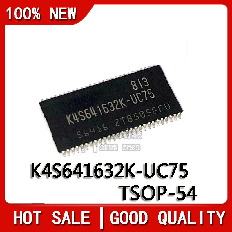 

10PCS/LOT 100% NEW K4S641632K-UC75 K4S641632K TSOP54 Chipset