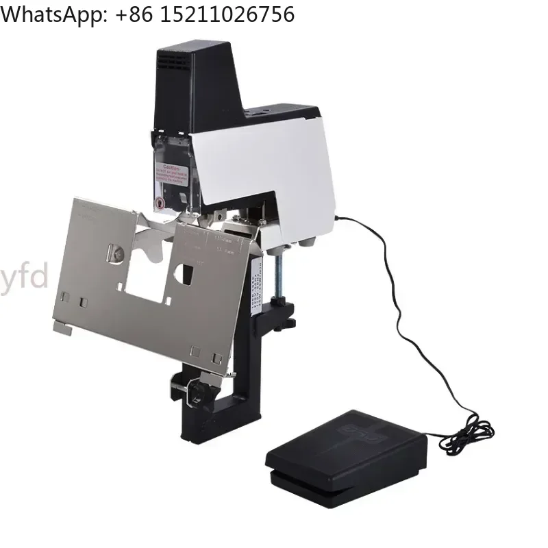 Electric Stapler 220V/110V Flat Stitch/Saddle Stitch Two Modes Convertible Saddle Stapler Binding Machine