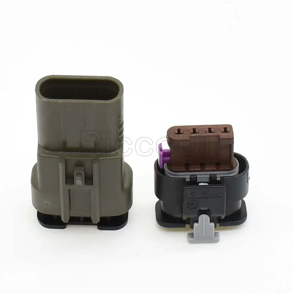 1-20 Sets 4 Pin 4f0 973 704 4f0973704 Automobile Waterproof Socket with Wires Car Wire Cable Connectors DJ7044S-1.2-11/21