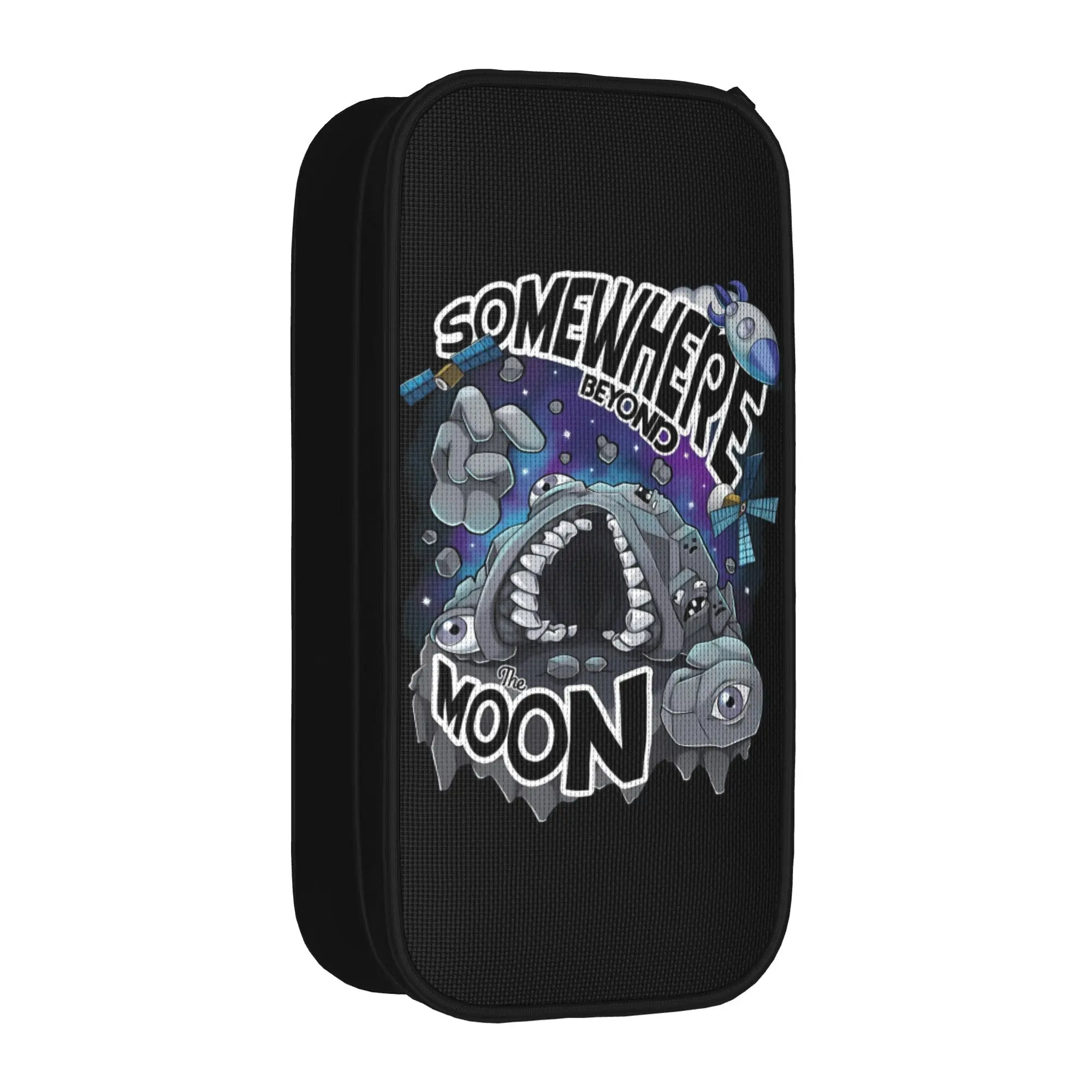

Fashion Mewgenics Man In The Moon Pencil Case Pencil Box Pen Holder for Student Large Bag Students School Gift Stationery