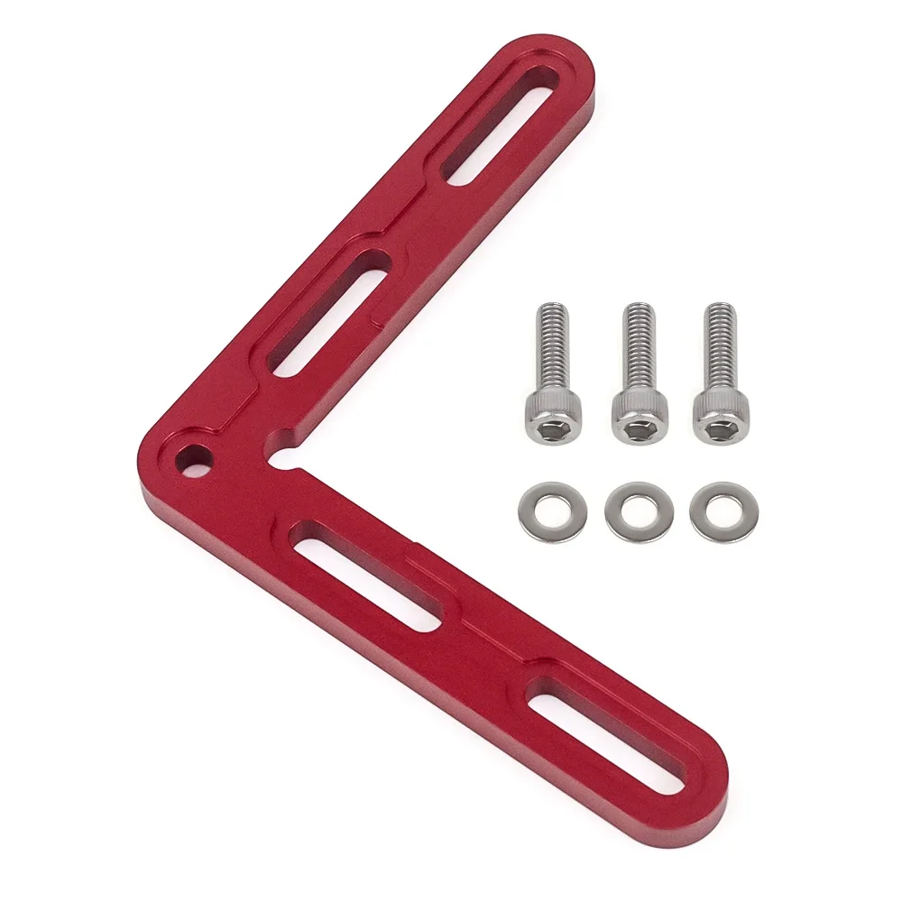 90 Degree Positioning Strip Tool Align Jig Fixed Clamp Position Lock Bar Block Aluminum Fixing Clip Corner Clamping Square Tool #4