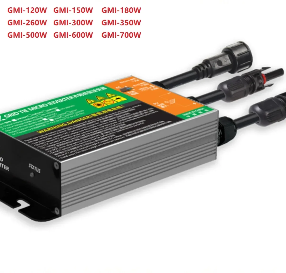 Brand New GMI Series Photovoltaic Micro - Grid Connected Inverters (260W - 700W Available, 24V Input, 110V/220V Output)
