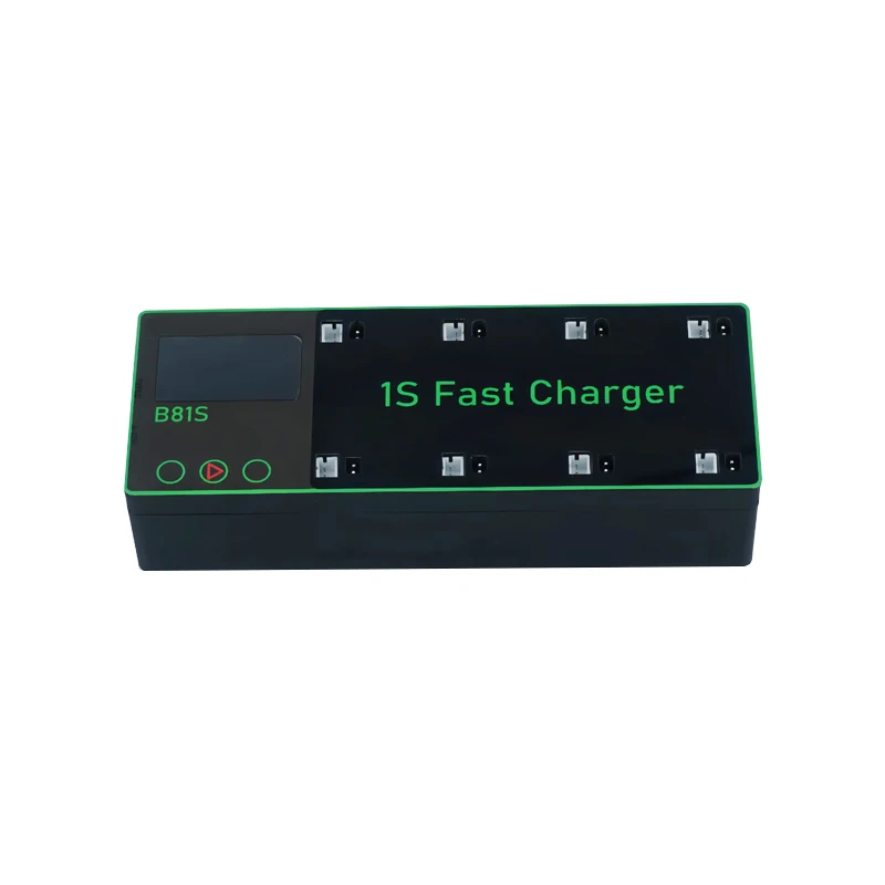 1PCS 8-Channel 1S LiPo Battery Charger Max 4.5A Per Channel XT60 Type-C Dual Inputs BT2.0 & PH2.0 Parallel Charger for BETAFPV
