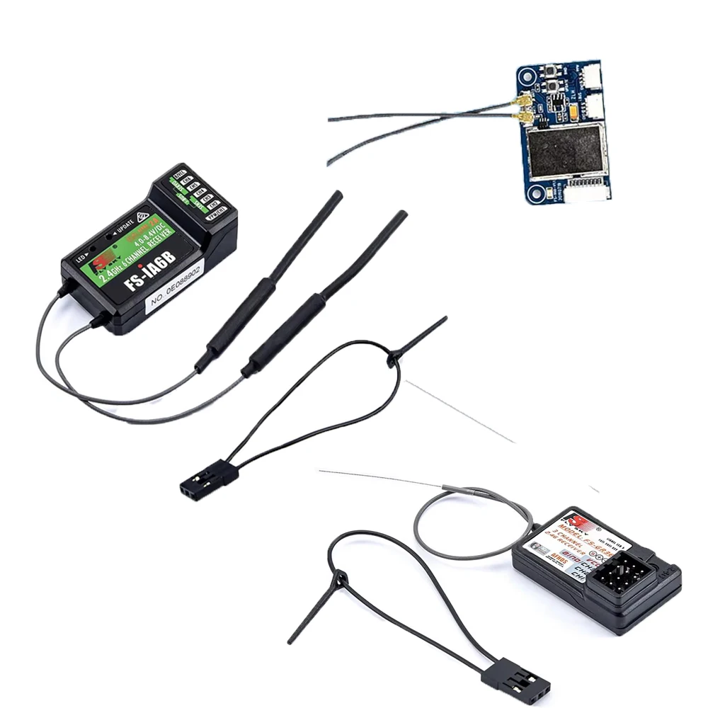 FS-iA6 FS-iA6B FS-iA10B FS-GR3E FS-X6B FS-BS6 FS-A8S レシーバー Flysky I6 I6X リモートコントローラートランスミッター RC パーツ