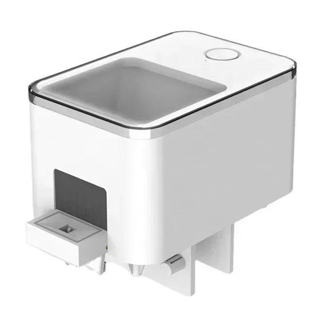 Wifi App Control Fish Feeder Fish Tank Food Dispenser Flexible Portion Discharging Multiple Timing Setting