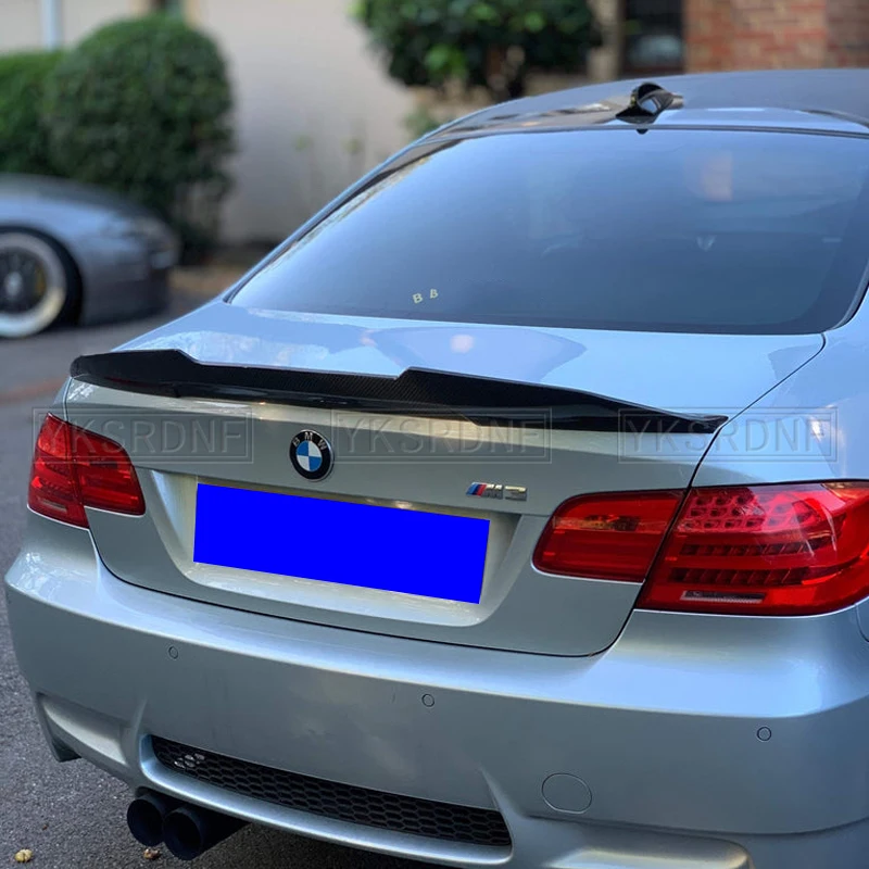 Rrear Deck Spoiler Lid Tail Fin ABS for BMW E92 Coupe (2006 - 2012 3 Series) Great Fitment High Gloss Finish