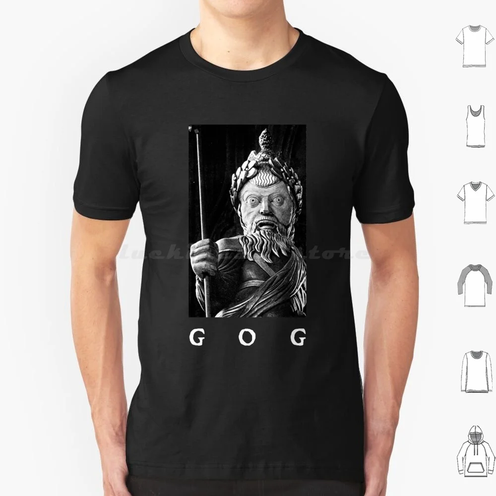 Gog футболка большого размера 100% хлопок Gog Gogmagog Magog гигантский фольклорный миф мифология Легенда Фэнтези мягкая перила
