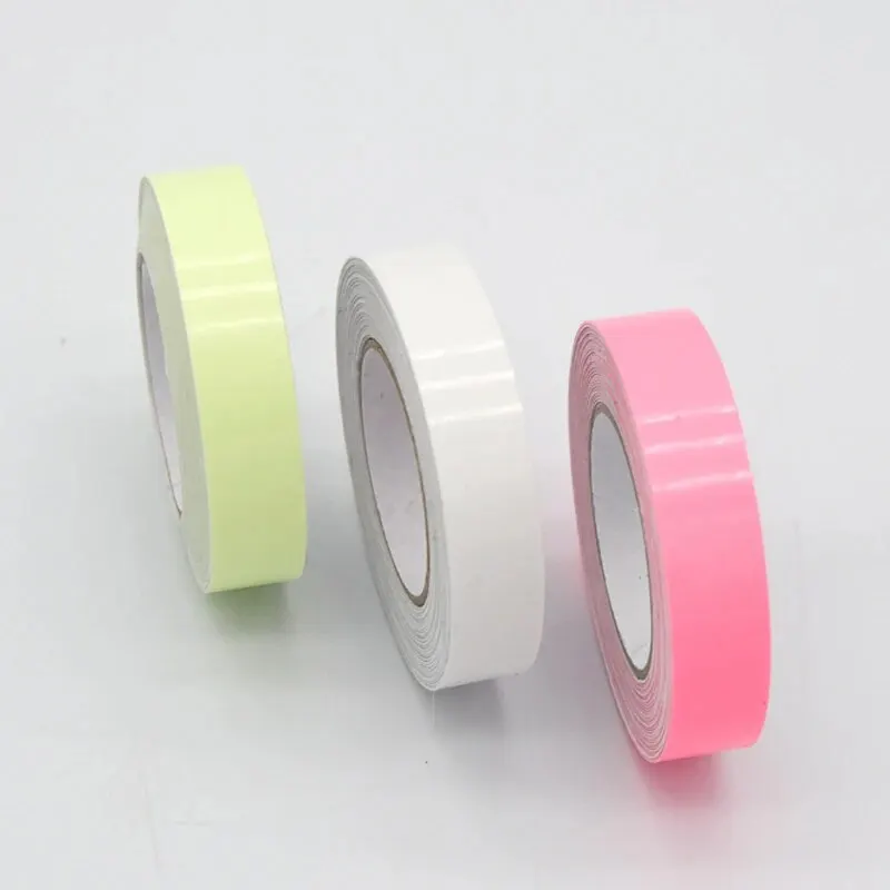 1 Roll Fluorescent Self-Adhesive Glow-In-The-Dark Tape Light Strip Fire Channel Stage Decoration Safety Exit Warning Stickers