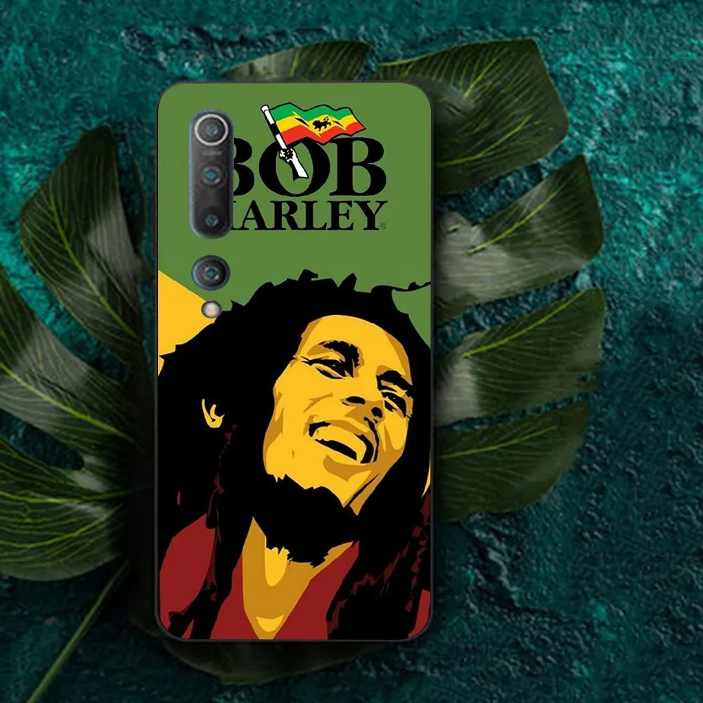 Bob Marley Rasta Lion Phone Case For Redmi Note 4 X 5 A 6 7 8 T 9 9S 10 11 11S 11Epro Poco M3 Pro