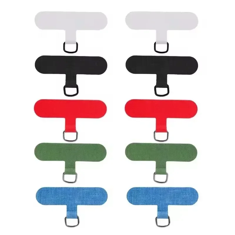 10/5/1 Stück Universelles TPU Handy Anti-Verlust-Lanyard Kartenhalter Nylon Abnehmbares Handy-Hängeband Patch Tether Pad