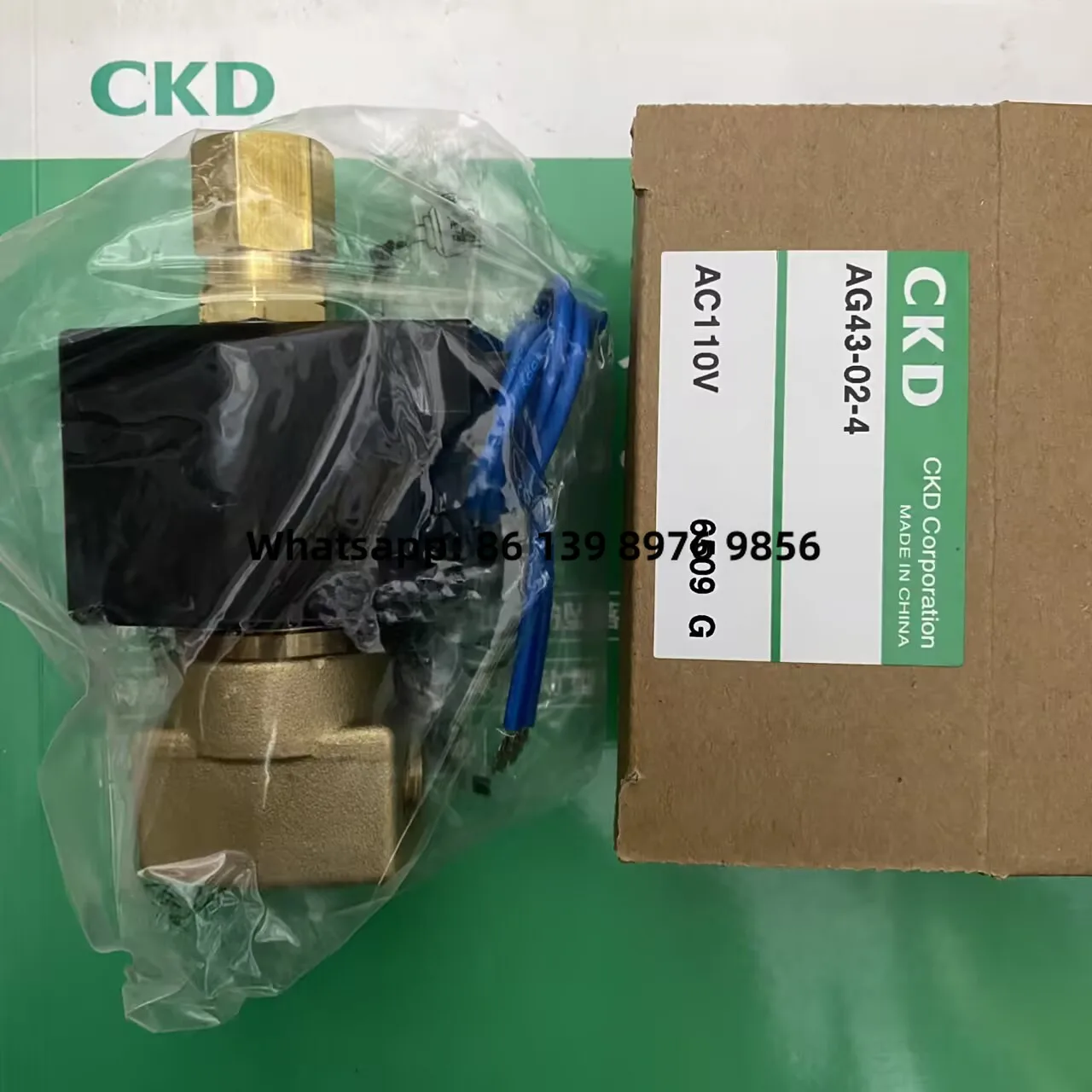 In-Stock CKD Solenoid Valve Ag41-02-2-Ac110v Ag43-02-4-Ac110v Brand New Original