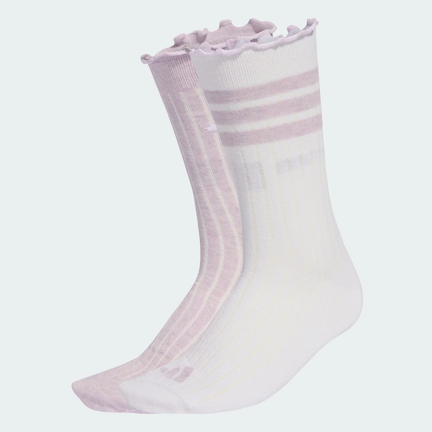 

Adidas Authentic Women's Comfortable Mid-Calf Sports Socks Two-Pair Set KC9606