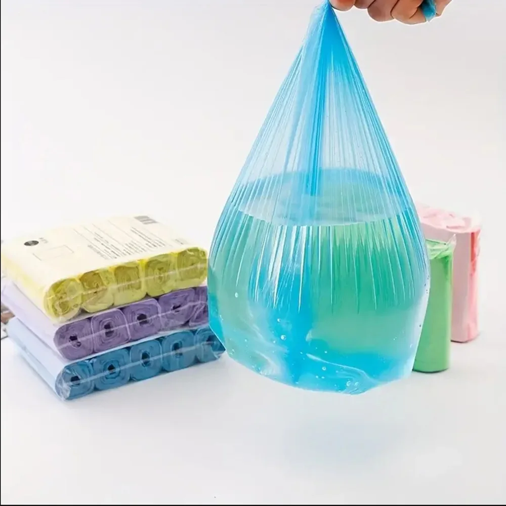 100-300PCS Disposable Rubbish Bags Household Disposable Trash Plastic Waste Bag Dormitory Living Room Kitchen Use Storage Trash