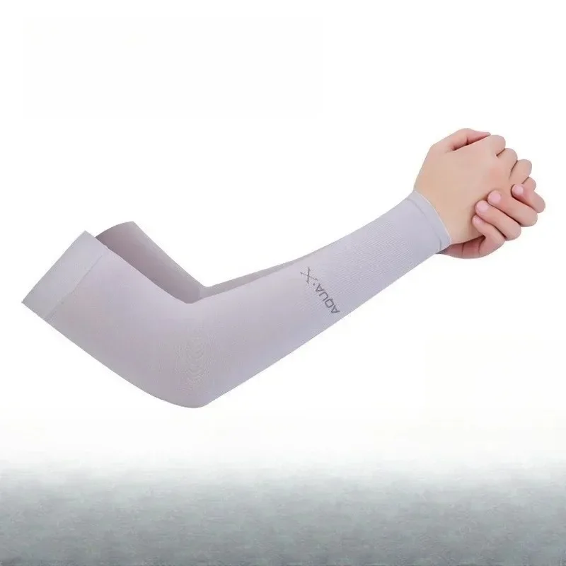 

Ice Silk Sports Arm Sleeves Cycling For Sun UV Protection Outdoor Travel Running Gym Fitness for Cool Summer Arm Sleeves