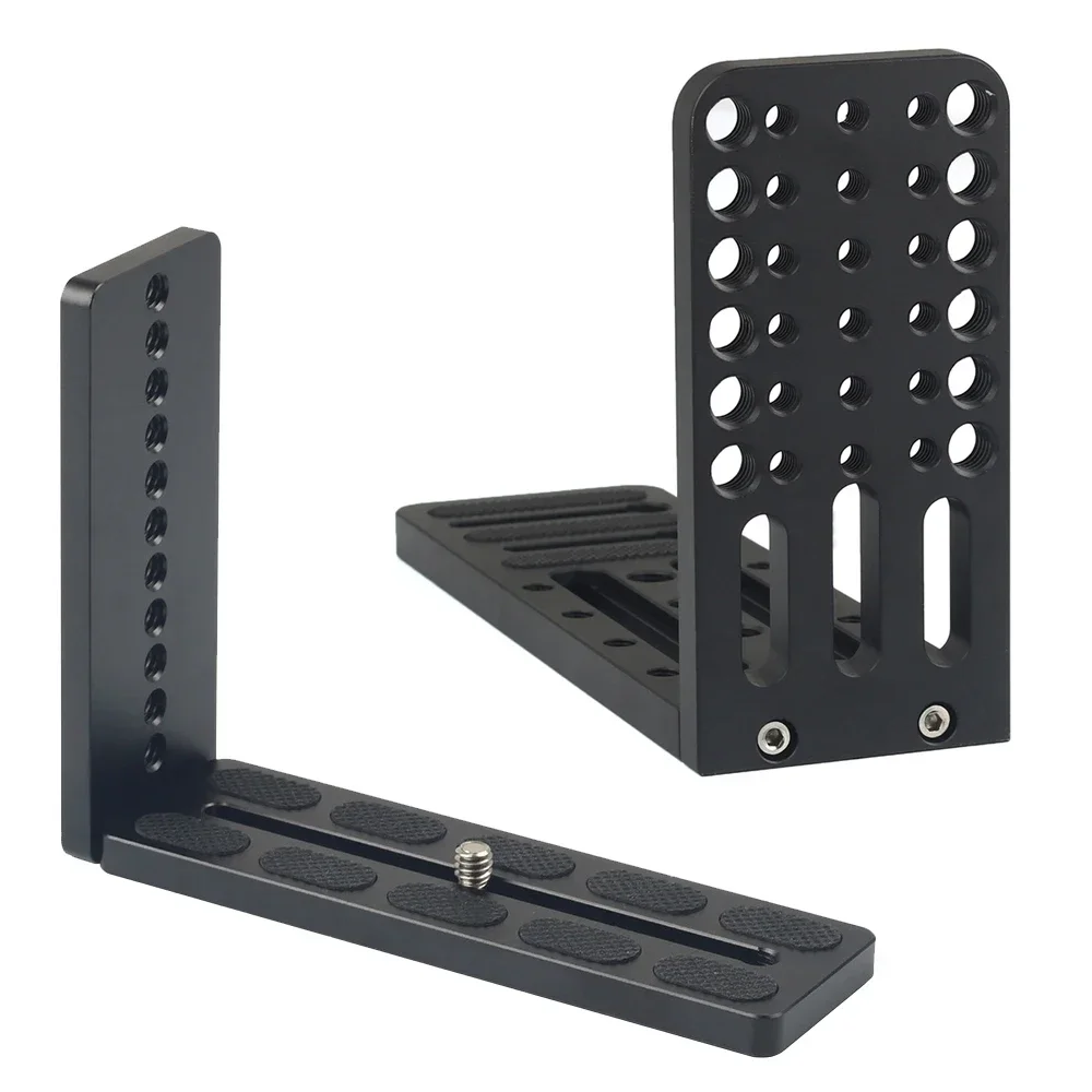 Quick Release Plate Camera L-Plate Vertical L Shape Bracket Holder Baseplate For Canon Nikon DSLR Camera Accessories