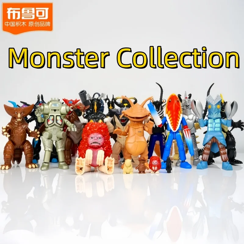 

Blokees Ultraman Blind Box: Star Edition 5-14 Sparkling Edition 7-10 Коллекционный подарок Monster, праздничный подарок