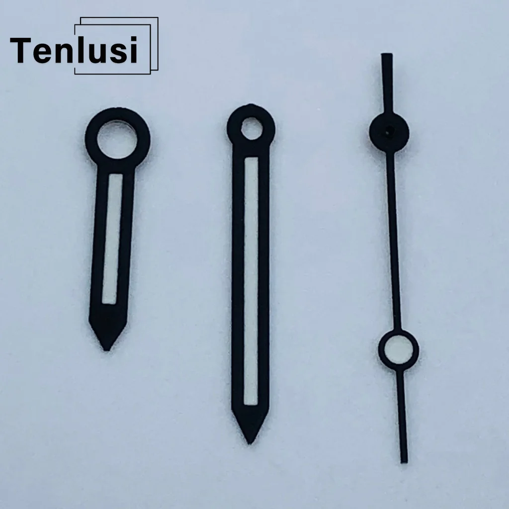 Tenlusi Luminous Watch Hands for NH35 NH36 NH38 NH39 NH70 NH72 Models - Green Color with Silver Black Red Blue Sky Blue Options image 5