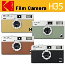 Kodak ektar h35 halb rahmen kamera/neue h35n 35mm filmkamera wieder verwendbare filmkamera mit blitzlicht