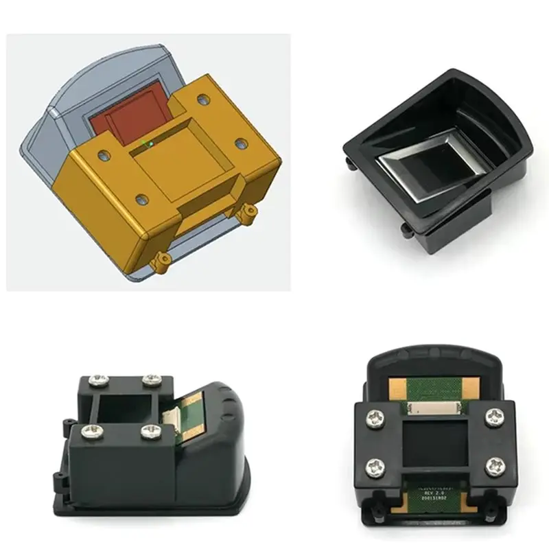 B68C GROW Bracket Black Design For R311 TCS1 Fingerprint Access Controller Module 10 Pack