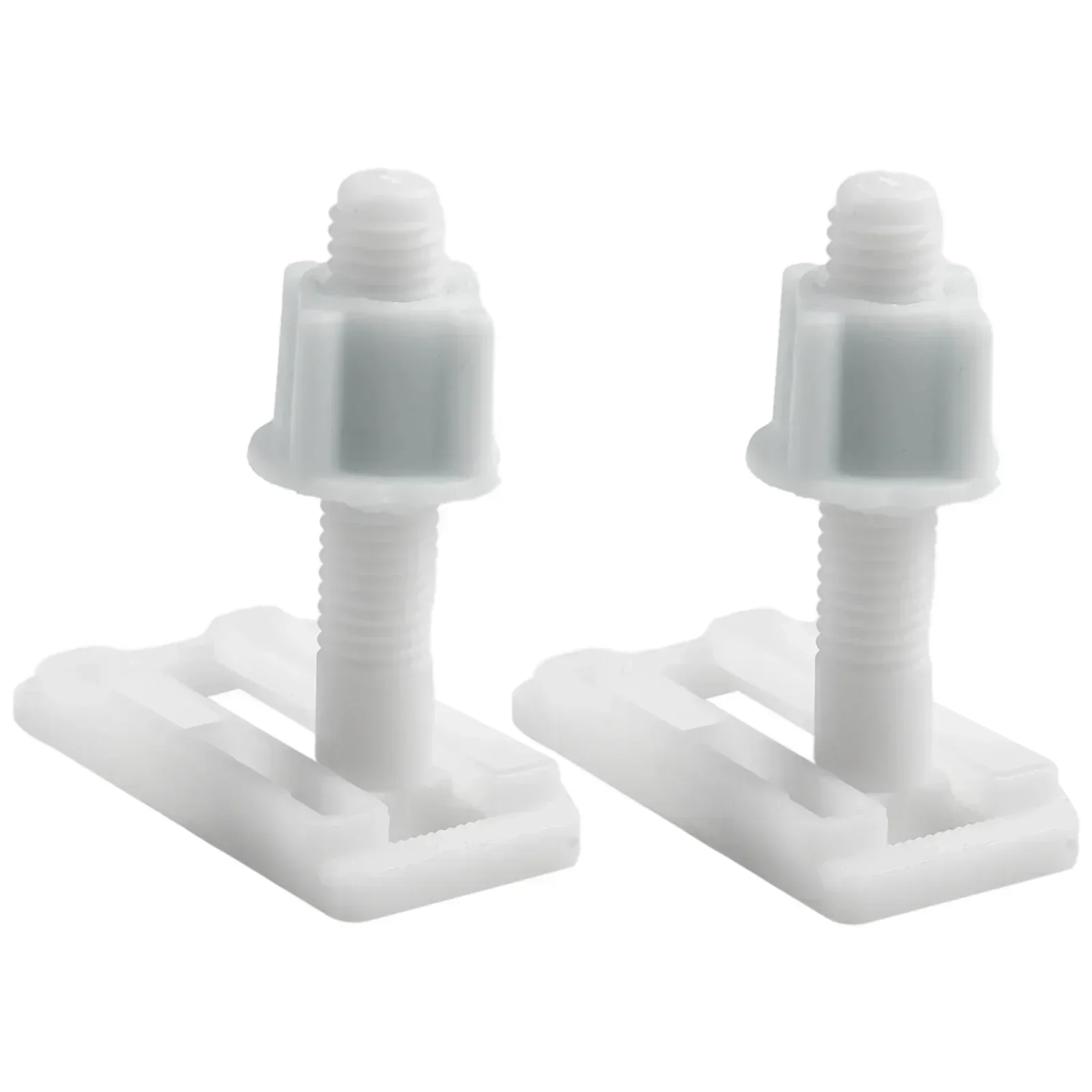 Boulons de Charnière de Siège de Toilette en Plastique, Kit de Fixation de Vis, Couvercle de Toilette, Réparation, Accessoires Chauds, 1 Ensemble