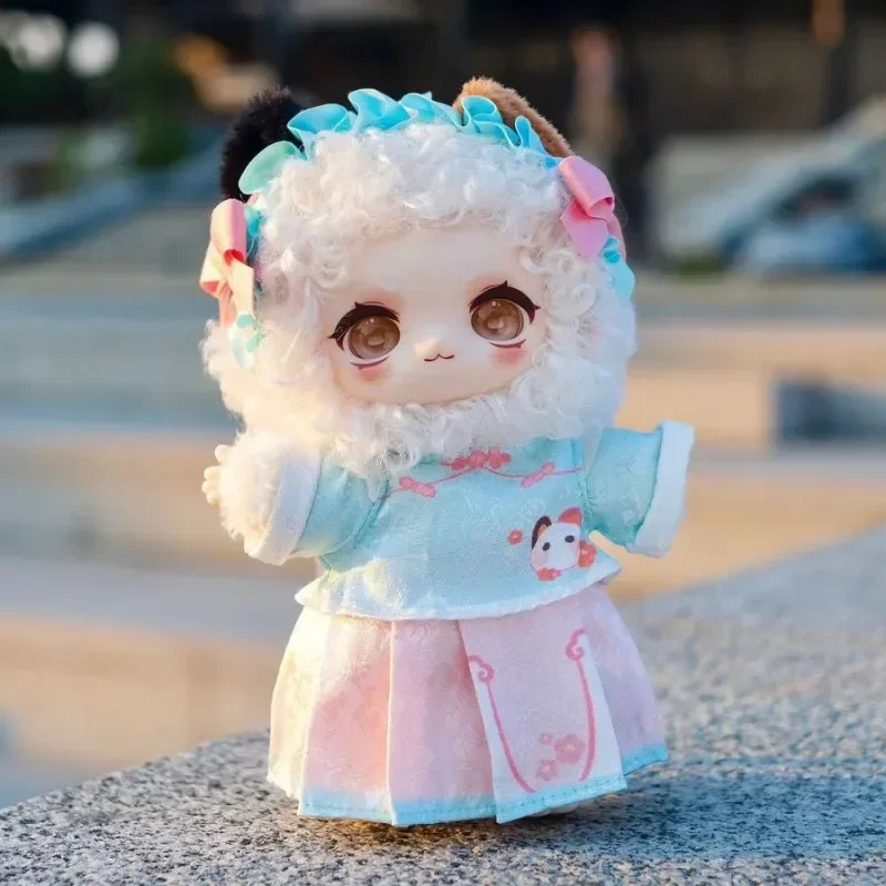 Nagi Moumtain 및 River 로맨스 시리즈 비닐 봉제 인형 블라인드 박스 미스터리 박스 장난감 귀여운 액션 애니메이션 피겨 모델 선물 펜던트