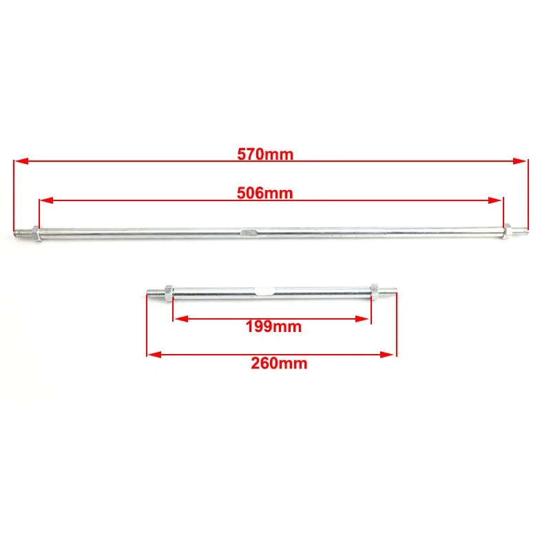 5 인치 프론트 스티어링 휠 기어 랙 샤프트 타이로드 스트럿 너클 스핀들 키트 168cc 쿼드 고 카트 ATV UTV 카트 부품