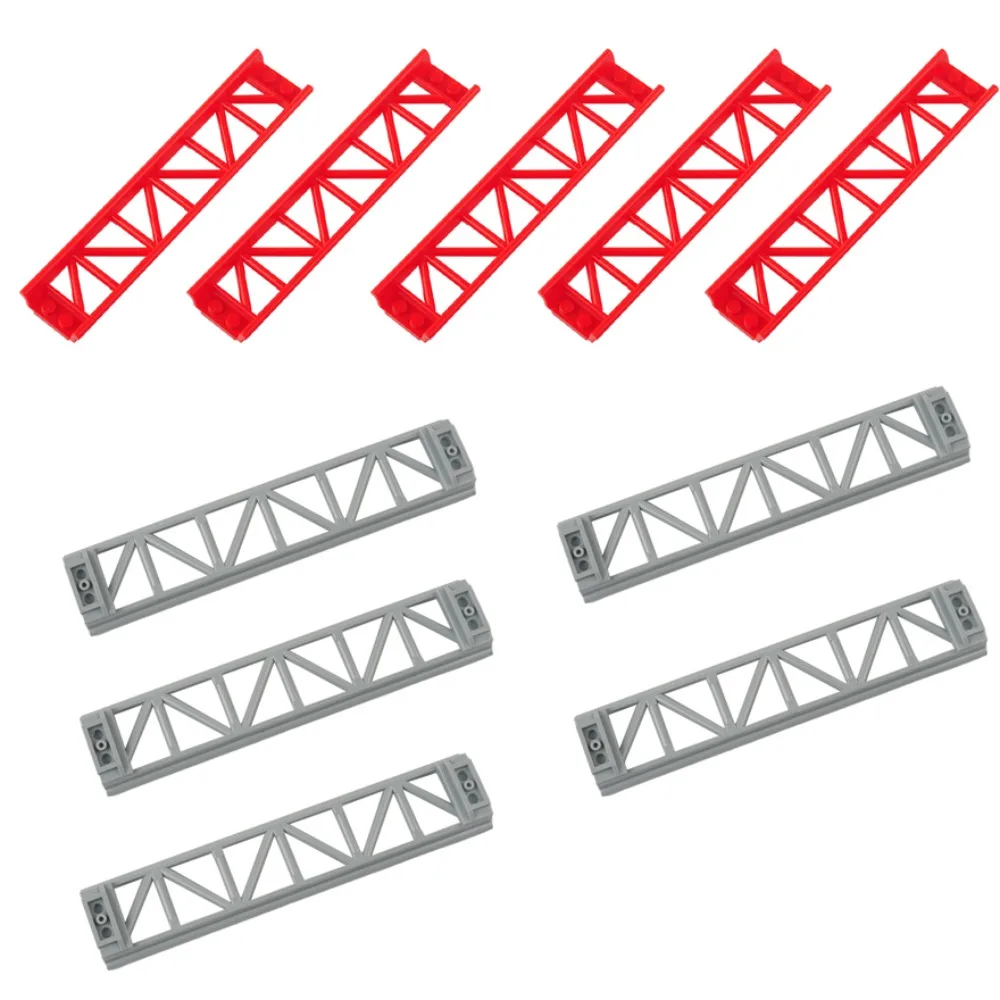 10 قطعة 25059 المسار السفينة الدوارة نموذج السكك الحديدية مدينة قطار الجزء الفني MOC اللبنات للطفل الهدايا أحمر/رمادي اختياري