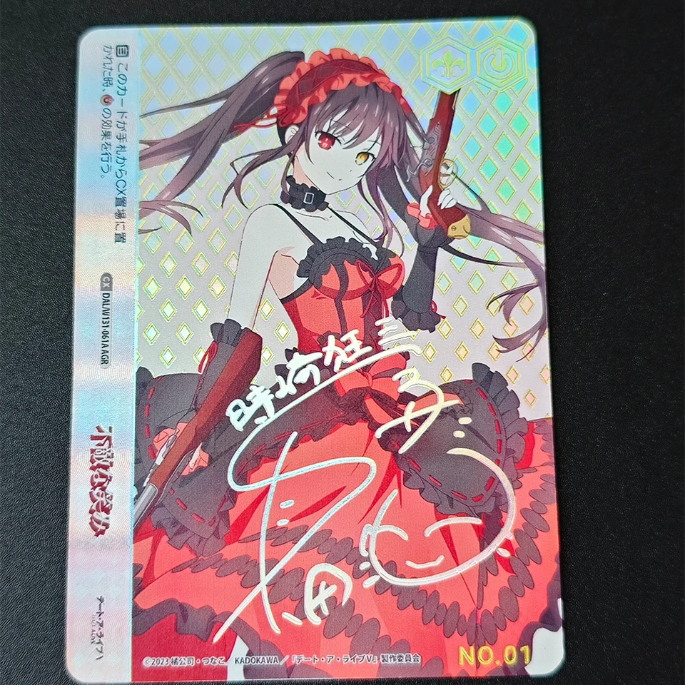 Anime Collection Card Signed Weiss Schwarz DATE A LIVE Vol.3 DAL