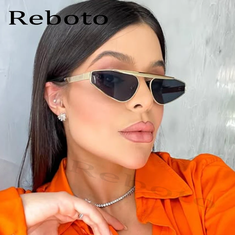 

New Sunglasses For Women Men Sexy Small Cat Eye Sun Glasses Ladies Shades Trends Summer Unique Eyewear Fashion Punk Oculos