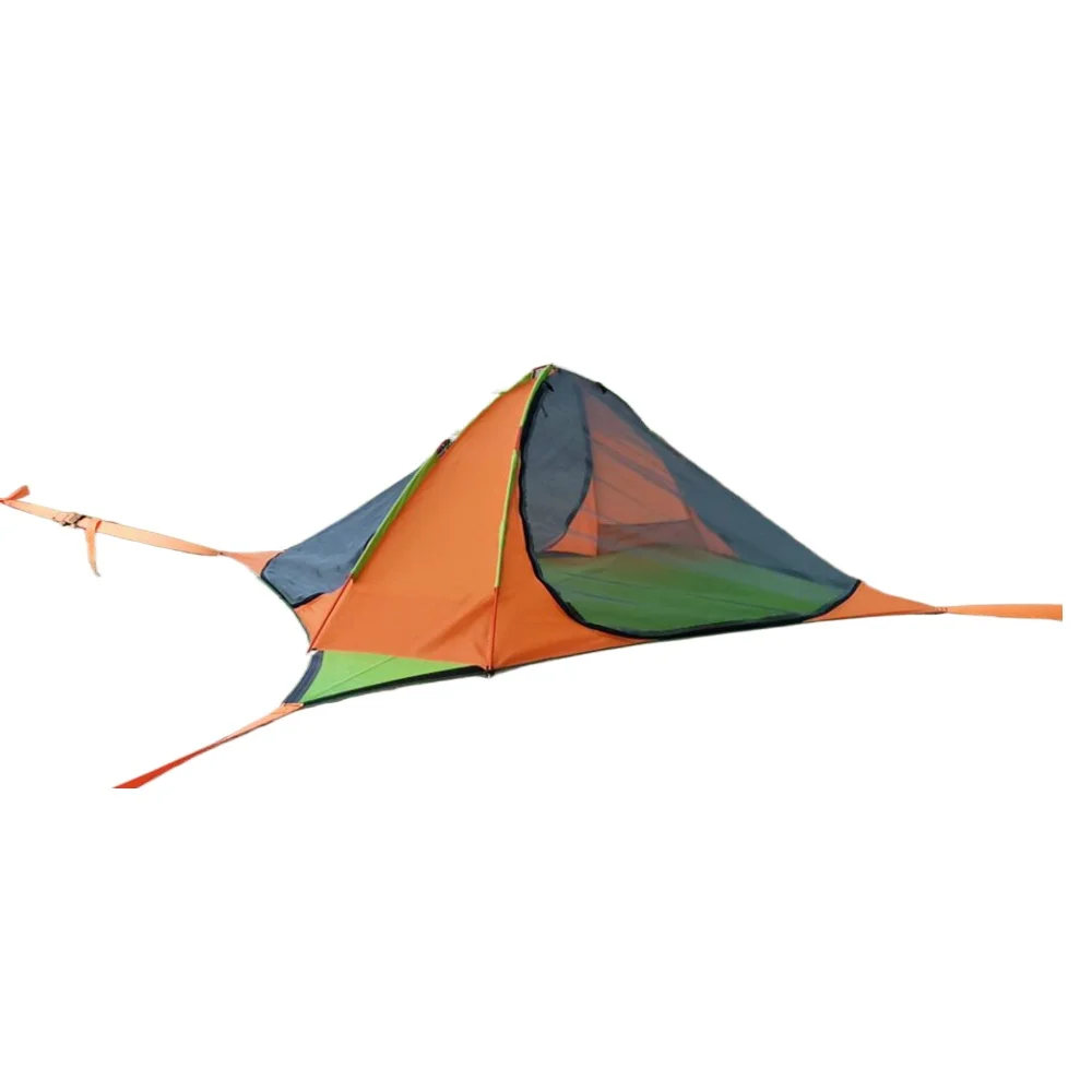 Outdoor triangular sky tent, hammock