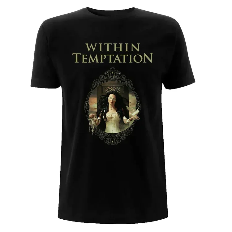 WITHIN TEMPTATION T-Shirt Short Sleeve Cotton Black Unisex Size S to 5XL BE930