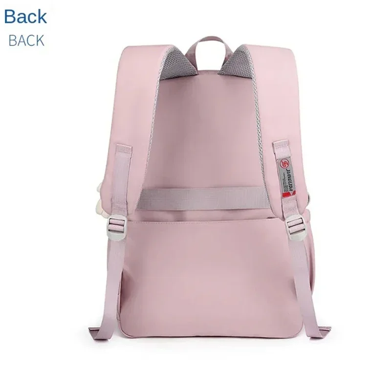 Mochila escolar Kawaii para niño y niña, morral escolar grande, bolsa de libros impermeable para ordenador portátil, mochila de viaje, tendencia 2024