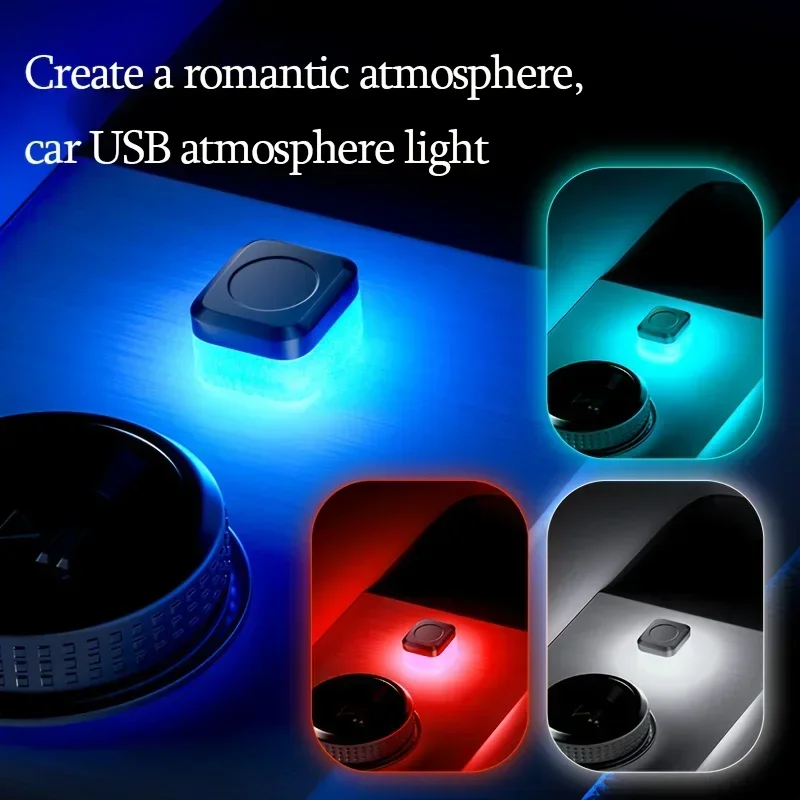 

Car USE Atmosphere Light, Family Night Light, Car Interior Accessories, 4 Colors to Choose from Amagi