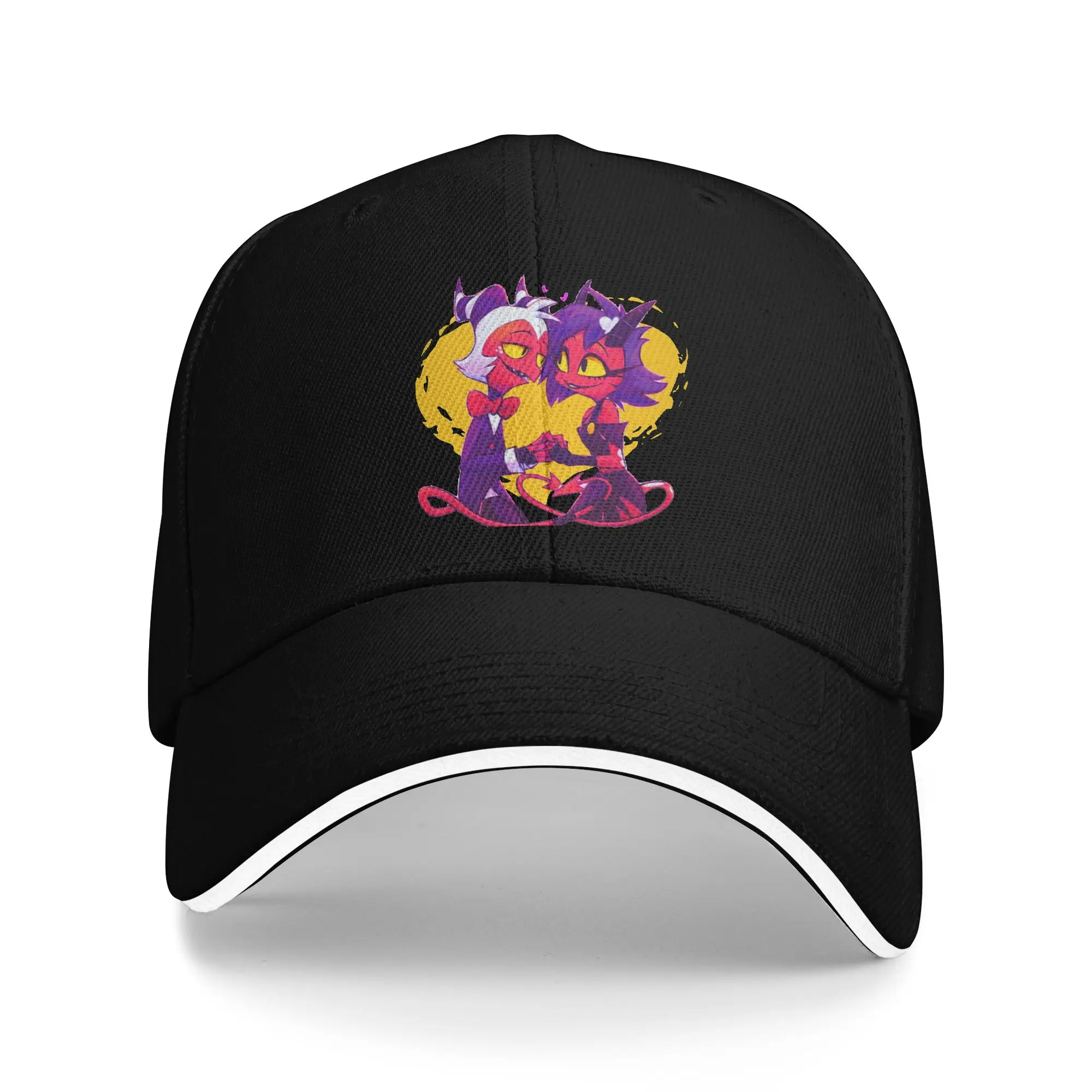 Gorras de Béisbol Millie Moxxie, Gorras de Moda con Diseño de Anime Helluva Boss, Gorras Unisex de Poliéster Estilo Dad Hat para Deporte