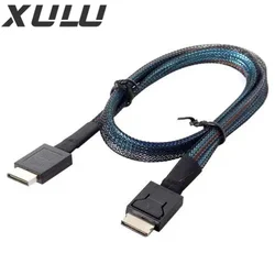SFF-8611 Oculink 4i Cable PCIe Gen3 0.3M Oculink cable for Computer server