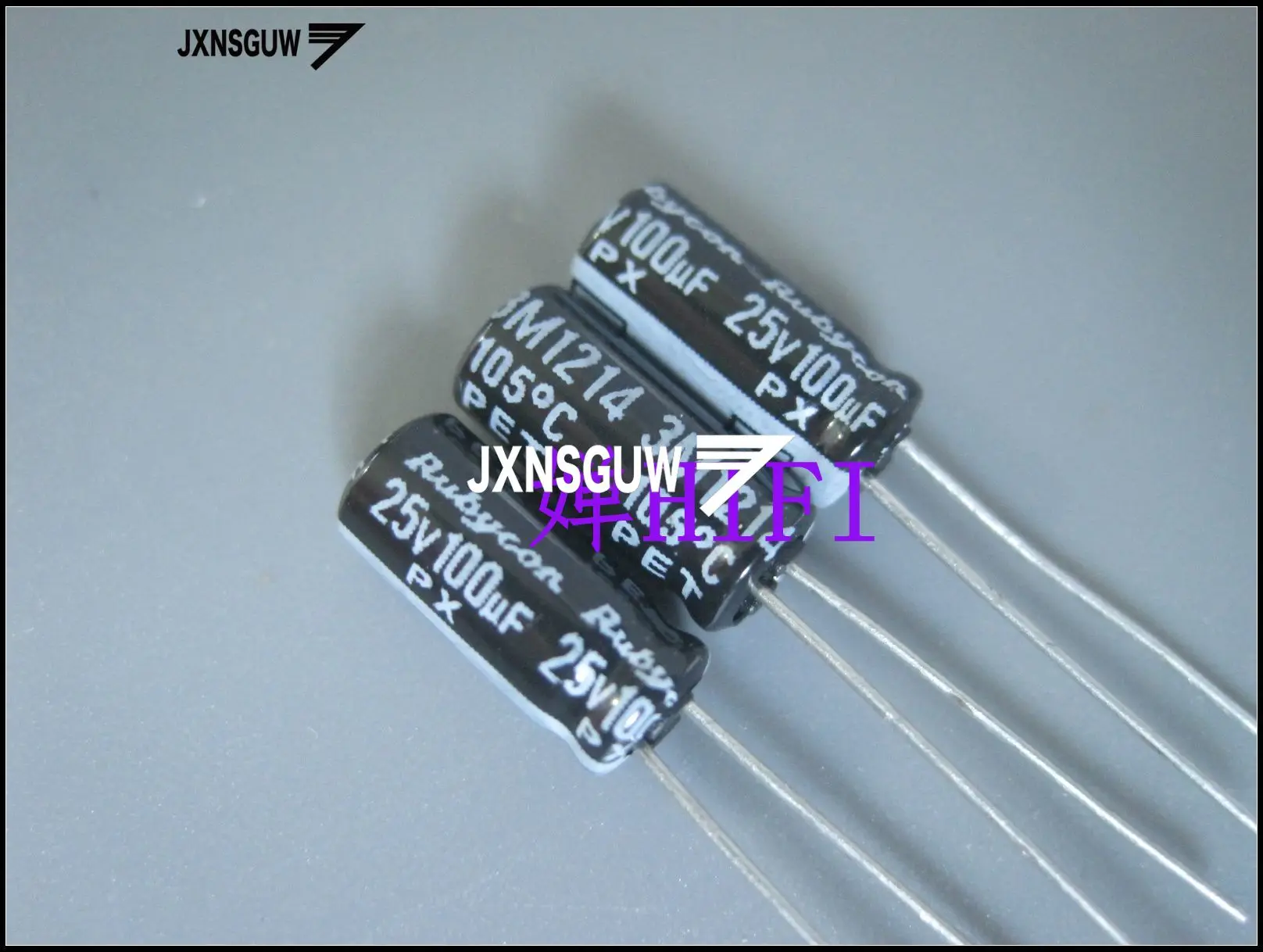 

20PCS NEW RUBYCON PX 25V100UF 5X11MM Aluminum electrolytic capacitors 100uF/25v 105 degrees 100UF 25V