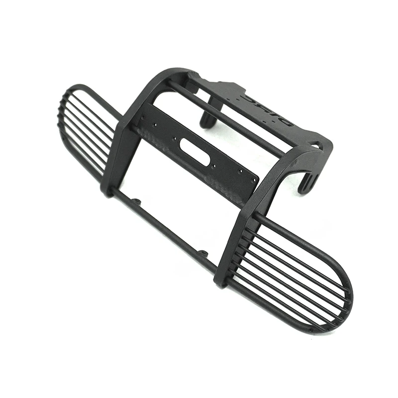 D1RC Metal Front Bumper Type B Exquisitely Handmade Aluminum Alloy Front Face Protection for 1/10 Land Rover Camel Cup Discovery